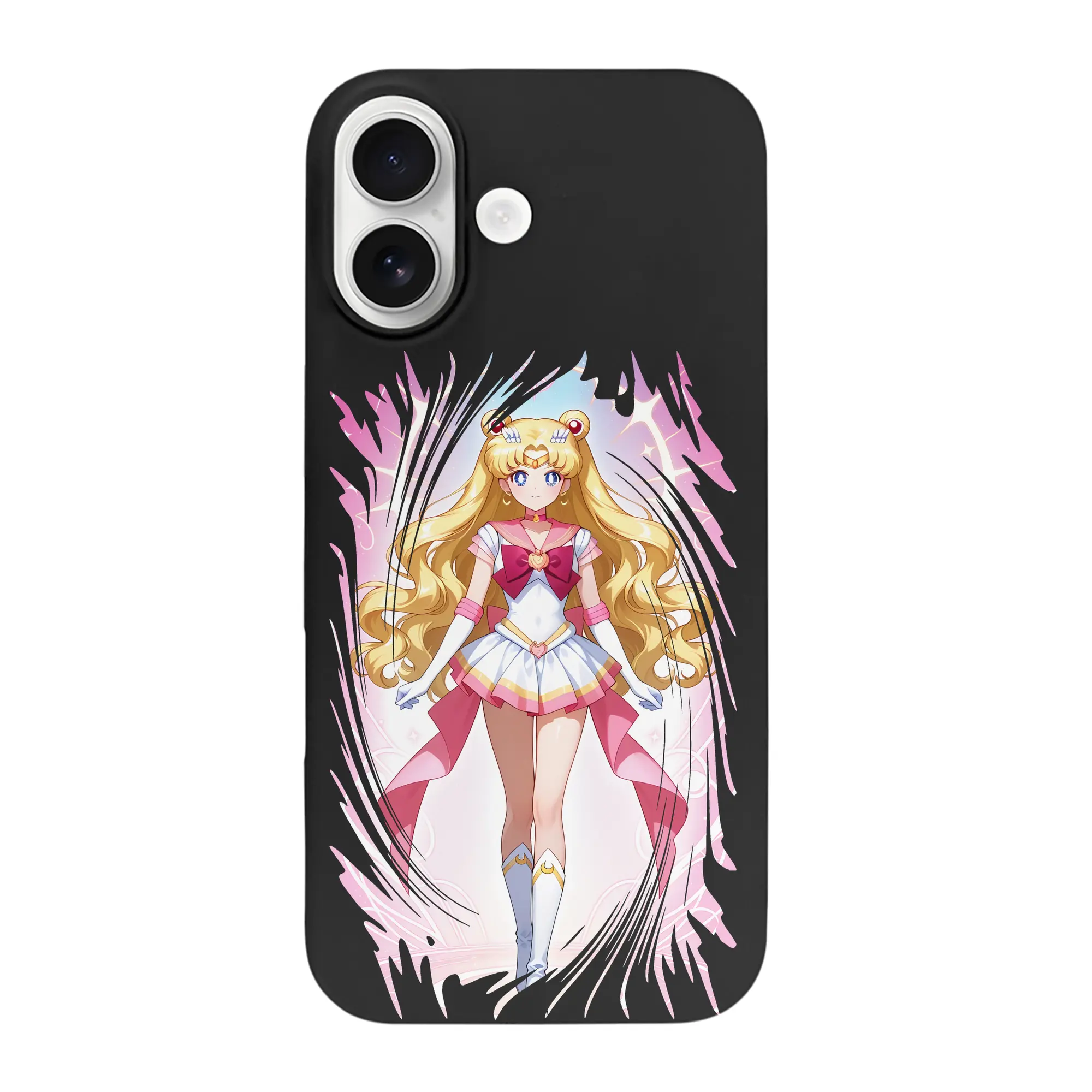 美少女戦士セーラームーン グッズ 月野 うさぎ - iPhone 17 シリーズ シリコンケース 薄型 耐衝撃 指紋防止 ソフトタッチカバー 精密フィット 傷防止 保護ケース iPhone 17/17 Air/17 Pro/17 Pro Max 対応